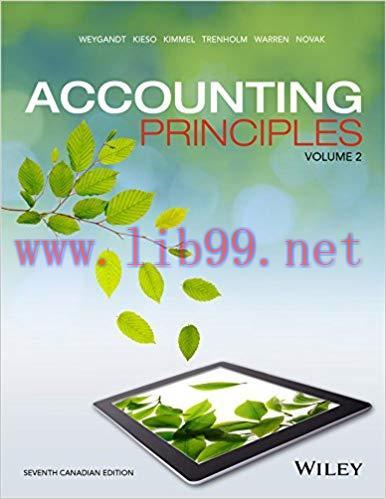 [PDF]Accounting Principles Volume 2, 7th Canadian Edition [Jerry J. Weygandt]