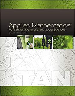 (PDF)Applied Mathematics for the Managerial, Life, and Social Sciences 7th Edition