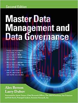 MASTER DATA MANAGEMENT AND DATA GOVERNANCE, 2/E 2nd Edition,