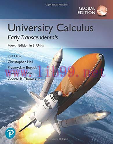 [FOX-Ebook]University Calculus: Early Transcendentals in SI Units, 4th Edition, Global Edition