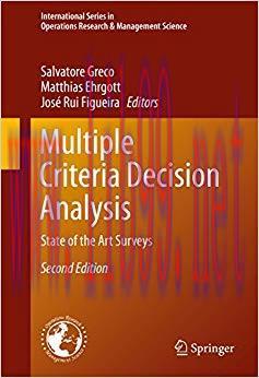 (PDF)Multiple Criteria Decision Analysis: State of the Art Surveys (International Series in Ope...