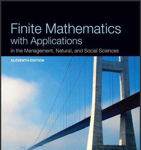 (Solution Manual)Finite Mathematics with Applications In the Management,Natural,and Social Scie...