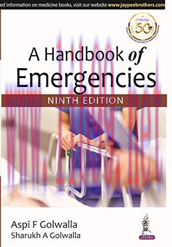 [AME]A Handbook of Emergencies, 9th Edition (Original PDF)