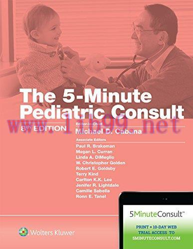 [AME]5-Minute Pediatric Consult 8th Edition (EPUB + Converted PDF)