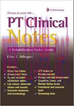 (PDF)PT Clinical Notes: A Rehabilitation Pocket Guide