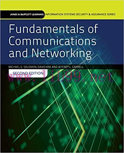 (PDF)Fundamentals of Communications and Networking: Print Bundle (Jones & Bartlett Learning Inf...