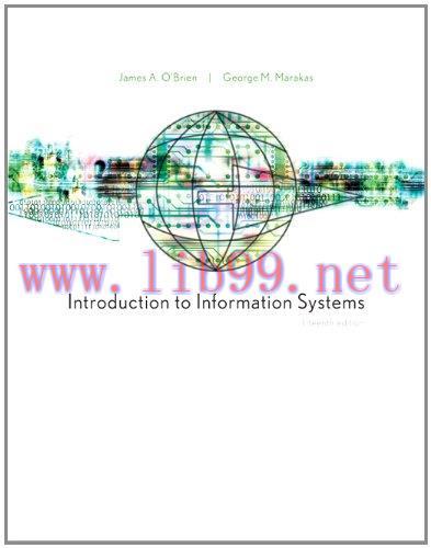 [FOX-Ebook]Introduction to Information Systems, 15th Edition