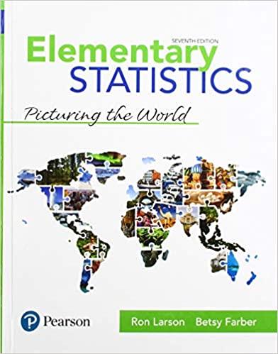 (PDF)Elementary Statistics Picturing the World 7th Edition by Ron Larson