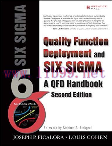 (PDF)Quality Function Deployment and Six Sigma, Second Edition: A QFD Handbook 2nd Edition