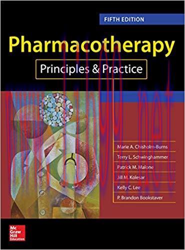 [PDF]Pharmacotherapy Principles and Practice, 5th Edition (PDF+EPUB)