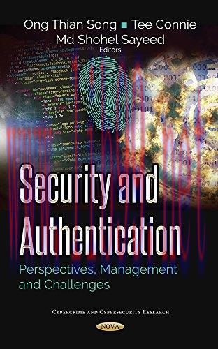 [FOX-Ebook]Security and Authentication: Perspectives, Management and Challenges