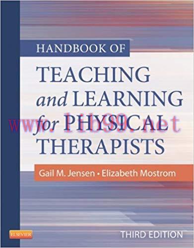 (PDF)Handbook of Teaching for Physical Therapists &ndash; E-Book 3rd Edition