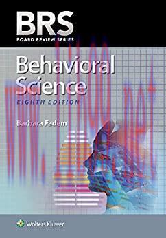 (PDF)BRS Behavioral Science (Board Review Series)