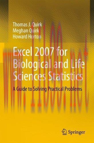 [FOX-Ebook]Excel 2007 for Biological and Life Sciences Statistics