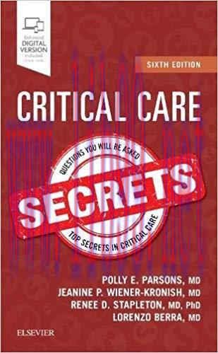 [PDF]Critical Care Secrets 6E [POLLY E. PARSONS]