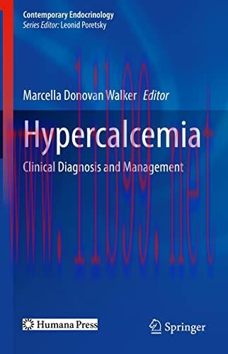 [AME]Hypercalcemia: Clinical Diagnosis and Management (Contemporary Endocrinology) (Original PD...