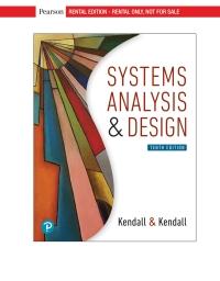 Systems Analysis and Design, 10th Edition