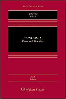 (PDF)Contracts Cases and Doctrine (Aspen Casebook Series) 6th Edition