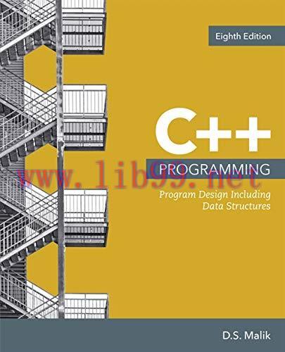 [FOX-Ebook]C++ Programming: Program Design Including Data Structures, 8th Edition