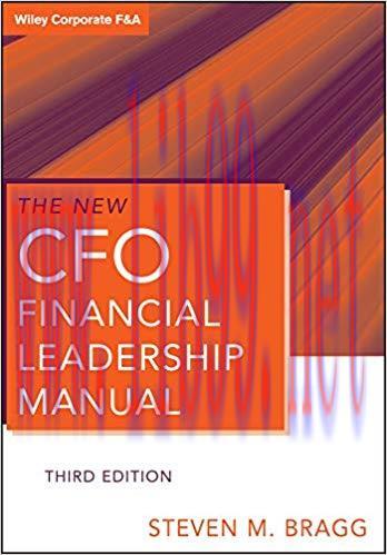 The New CFO Financial Leadership Manual (Wiley Corporate F&A Book 556) 3rd Edition,