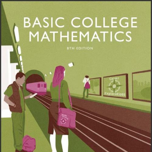 (Solution Manual)Basic College Mathematics 8th Edition by John Tobey, Jr.rar