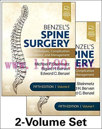[AME]Benzel’s Spine Surgery, 2-Volume Set: Techniques, Complication Avoidance and Management, 5...