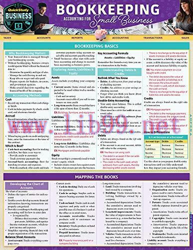 [FOX-Ebook]Bookkeeping - Accounting for Small Business: A Quickstudy Laminated Reference Guide