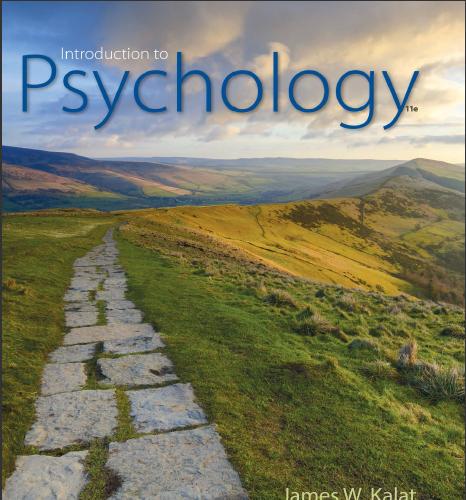 (Test Bank)Introduction to Psychology 11th Edition by James W. Kalat.zip