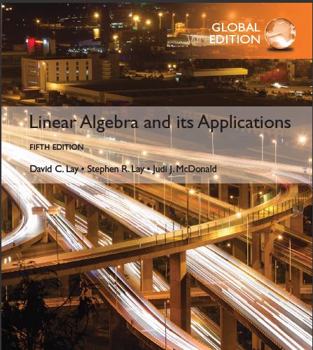 (Test Bank)Linear Algebra and Its Applications 5th Global Edition by Lay.zip