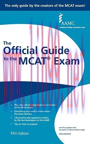 (PDF)MCAT &ndash; The Official Guide to the MCAT&reg; Exam, Fifth Edition
