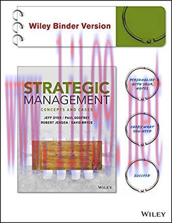 [PDF]Strategic Management: Concepts and Cases [JEFF DYER]