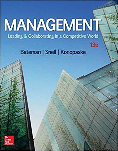 (Instructor's Manual)Management Leading Collaborating in a Competitive World 13th.zip