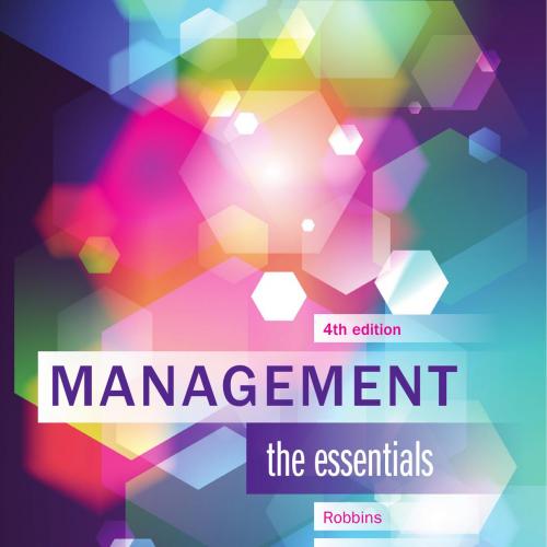 Management The Essentials 4th edition by Stephen Robbins