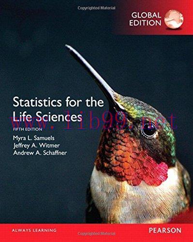 [FOX-Ebook]Statistics for the Life Sciences, 5th Edition