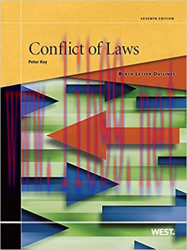 (PDF)Black Letter Outline on Conflict of Laws, 7th