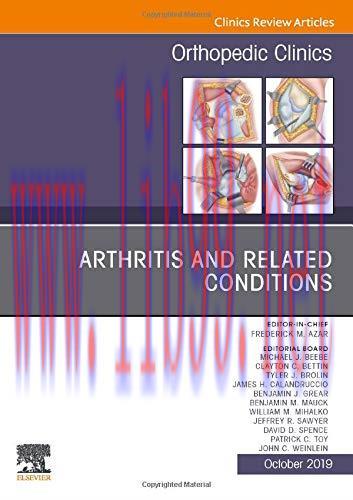 [AME]Arthritis and Related Conditions, An Issue of Orthopedic Clinics (Volume 50-4) (The Clinic...