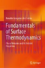 [PDF]Fundamentals of Surface Thermodynamics: Phase Behavior and Its Related Properties