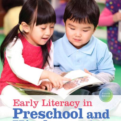 Early Literacy in Preschool and Kindergarten A Multicultural Perspective 4th Edition Janice J. ...