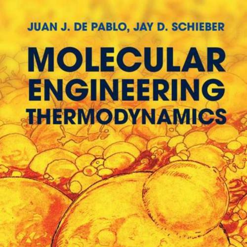 Molecular Engineering Thermodynamics - JUAN J. DE PABLO & JAY D. SCHIEBER