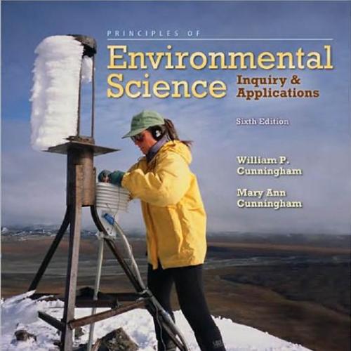 Principles of Environmental Science 6th Edition