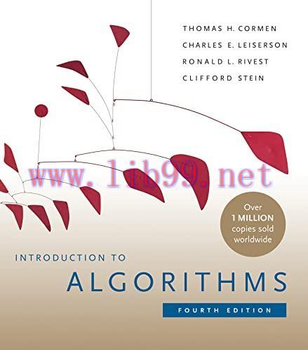 [FOX-Ebook]Introduction to Algorithms, 4th edition