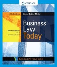 (IM)Business Law Today, Standard Text & Summarized Cases 12th Edition by Roger LeRoy Miller.zip