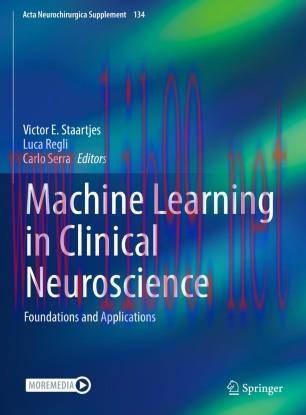 Machine Learning in Clinical Neuroscience