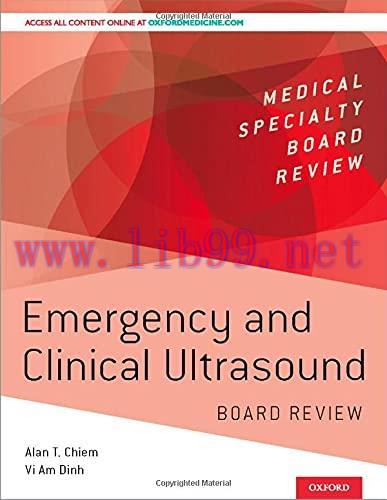 [AME]Emergency and Clinical Ultrasound Board Review (Medical Specialty Board Review) (Original ...
