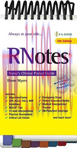 [AME]RNotes&reg;: Nurse's Clinical Pocket Guide, Fifth edition (Original PDF)