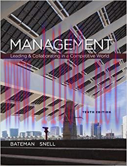 (PDF)Management : Leading & Collaborating in the Competitive World, 10th edition 10th Edition
