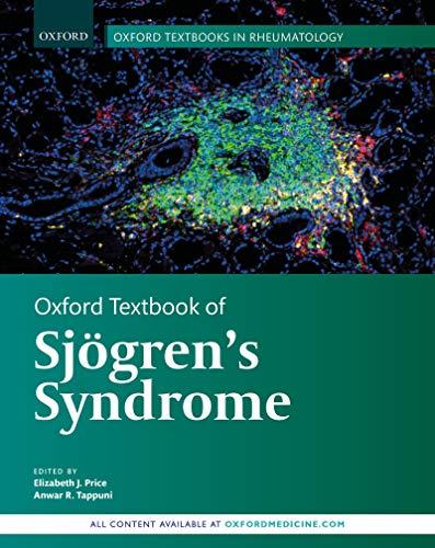 Oxford Textbook of Sjgren&rsquo;s Syndrome