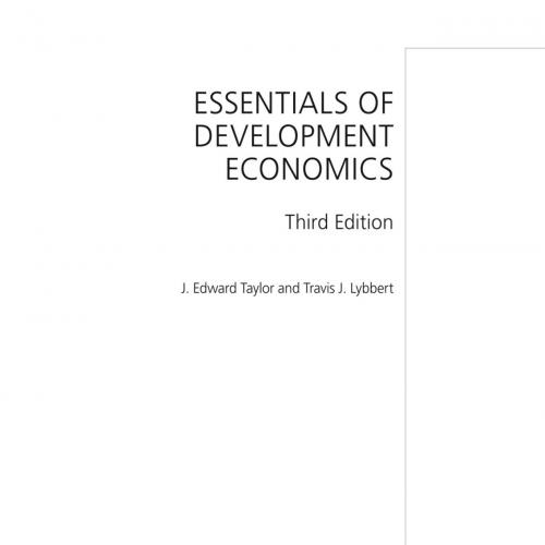 Essentials of Development Economics 3rd Edition
