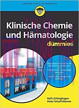 [AME]Klinische Chemie und H&auml;matologie f&uuml;r Dummies (German Edition) (EPUB)