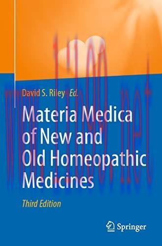 [AME]Materia Medica of New and Old Homeopathic Medicines, 3rd Edition (EPUB)